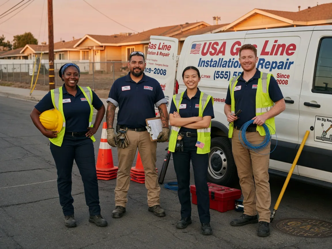 Gas Line Installation company in West Liberty, IL